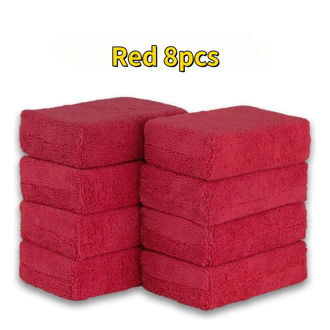 Pro-Series Microfiber Block Pads – Precision Cleaning & Scratch-Free Detailing (MULTIPLE COLOURS)