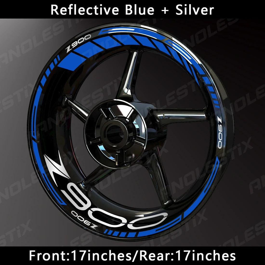 Kawasaki Z900 Wheel Decal Set – Premium Rim Graphics for Bold Styling (MULTIPLE COLOURS)