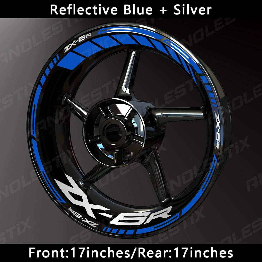 Kawasaki ZX-6R Wheel Decal Set – Precision Graphics for Aggressive Sportbike Styling (MULTIPLE COLOURS)