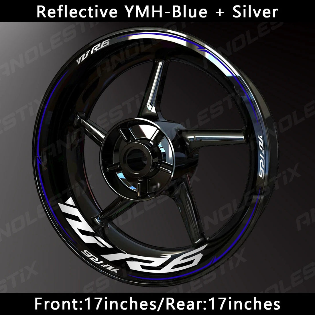 Yamaha R6 Wheel Decal Set – Precision Graphics for Race-Ready Styling (MULTIPLE COLOURS)
