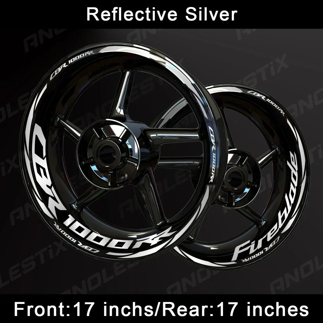 HONDA CBR1000RR Fireblade Elite Wheel Decal Set – Precision Graphics for High-Performance Styling (MULTIPLE COLOURS)