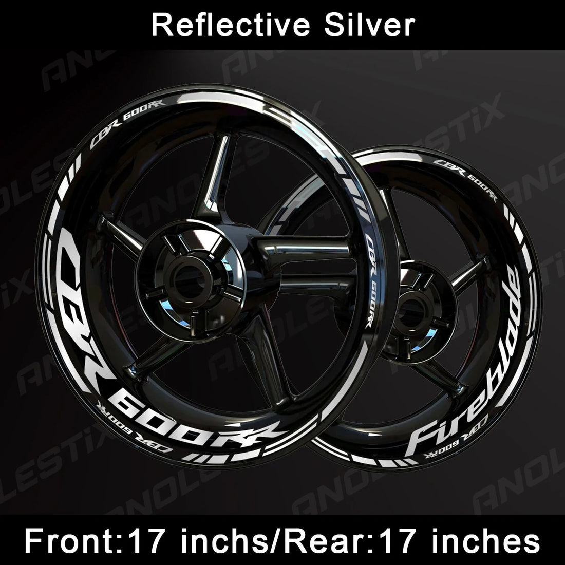 CBR600RR Wheel Decal Set – Precision Graphics for Ultimate Sportbike Styling (MULTIPLE COLOURS)