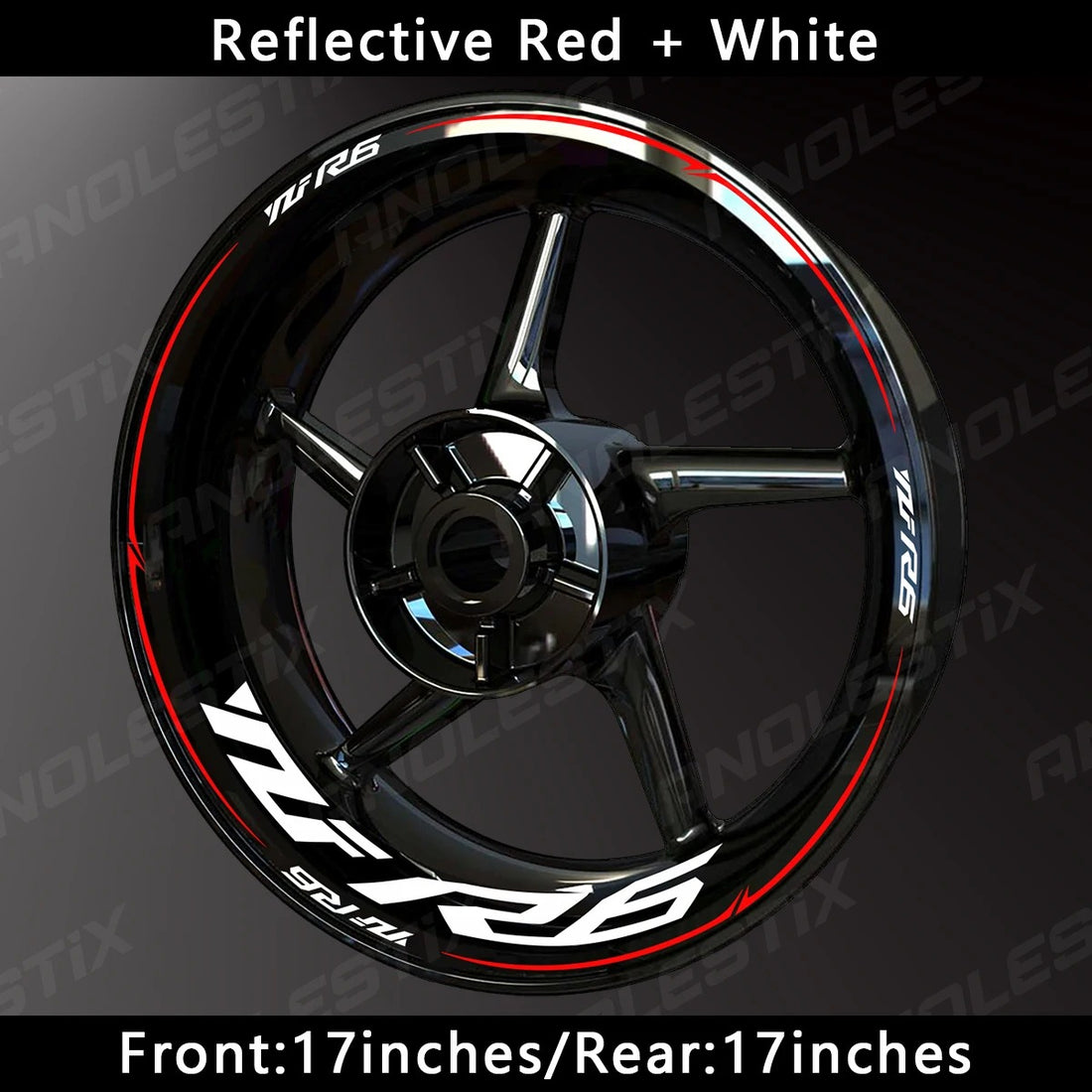 Yamaha R6 Wheel Decal Set – Precision Graphics for Race-Ready Styling (MULTIPLE COLOURS)