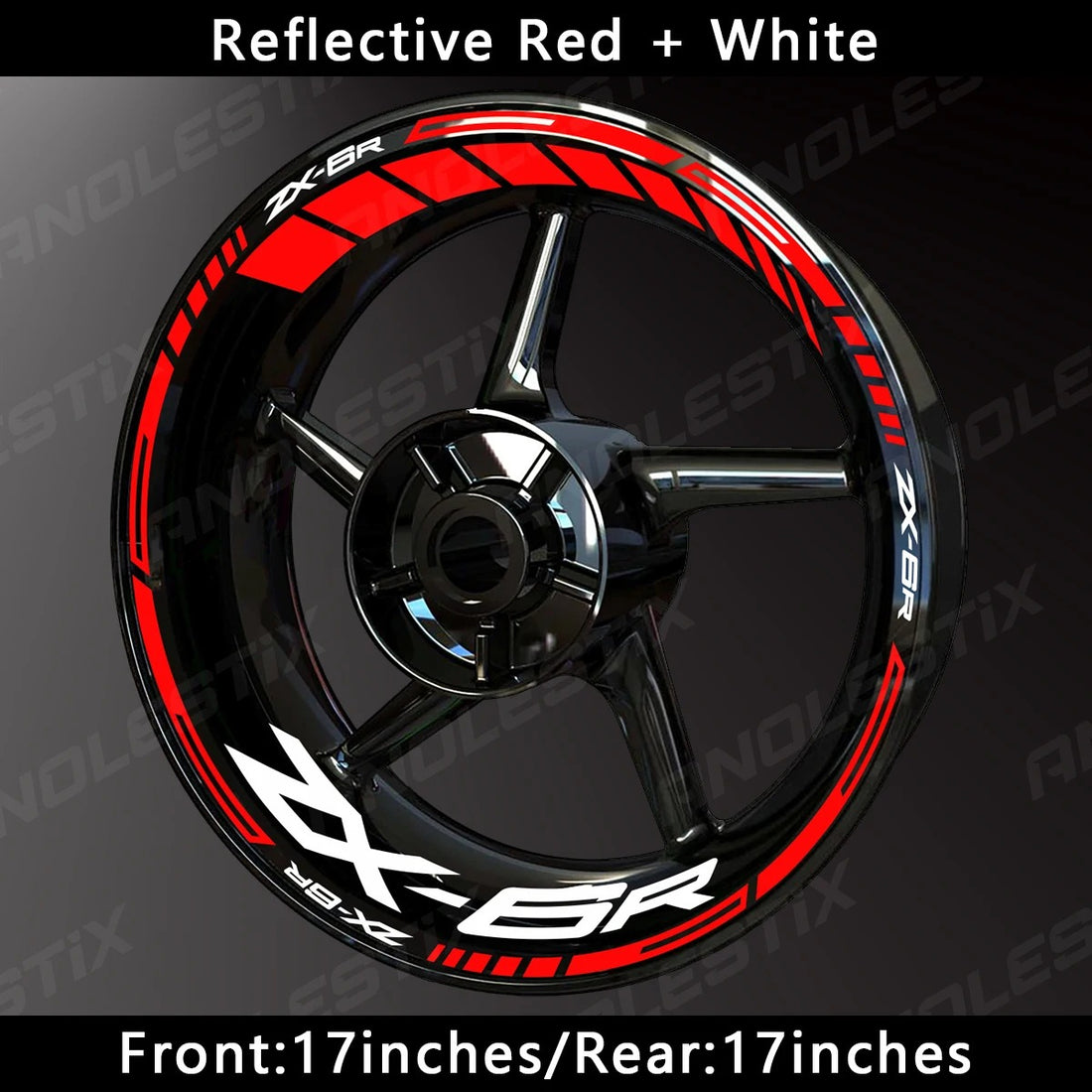 Kawasaki ZX-6R Wheel Decal Set – Precision Graphics for Aggressive Sportbike Styling (MULTIPLE COLOURS)