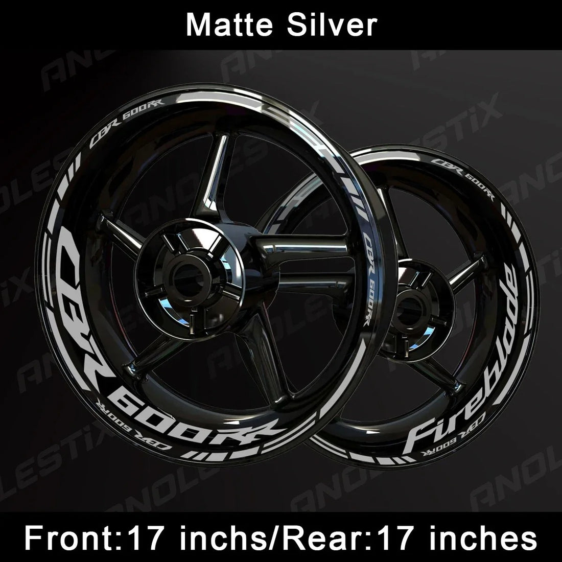 CBR600RR Wheel Decal Set – Precision Graphics for Ultimate Sportbike Styling (MULTIPLE COLOURS)