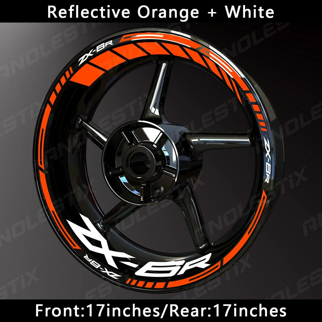 Kawasaki ZX-6R Wheel Decal Set – Precision Graphics for Aggressive Sportbike Styling (MULTIPLE COLOURS)