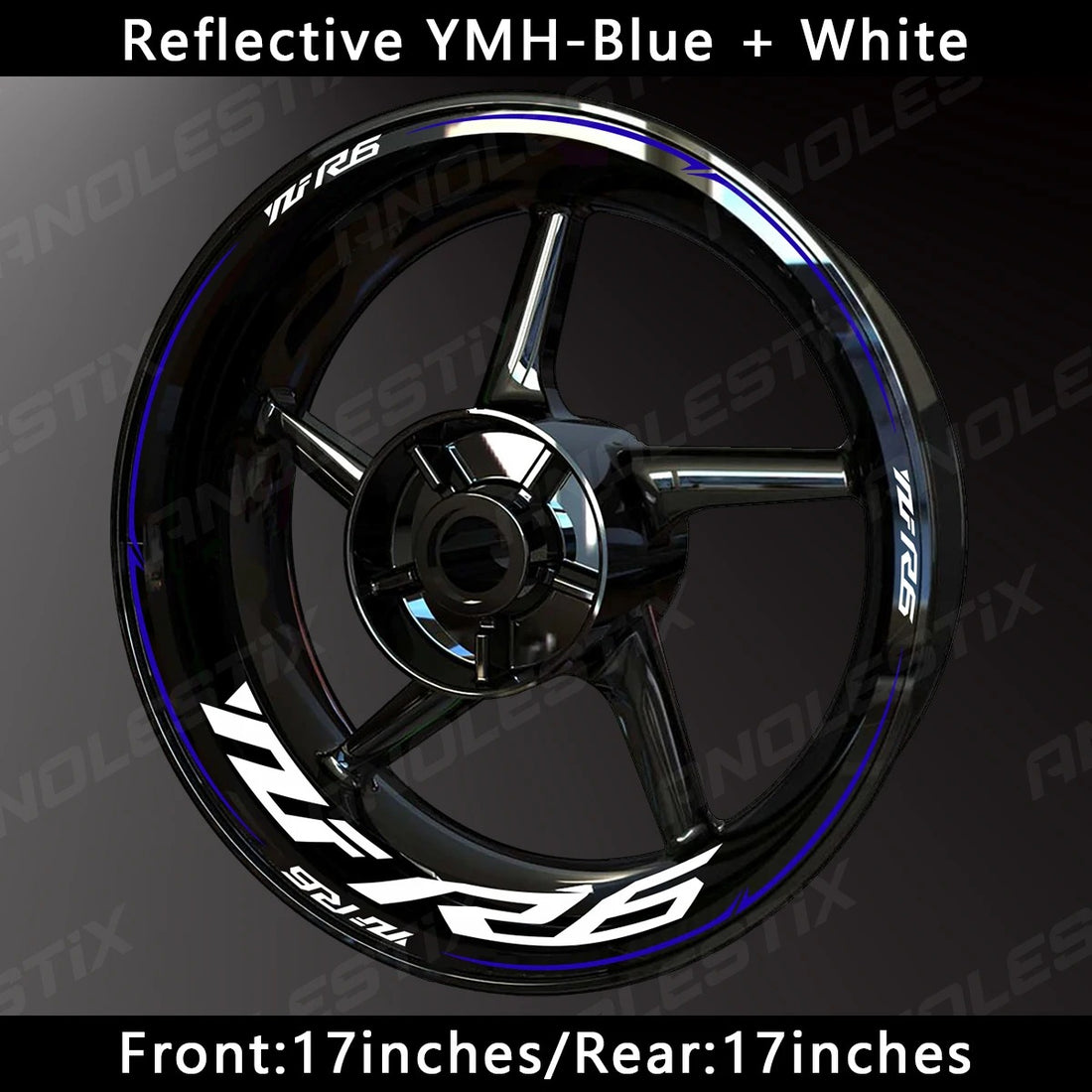 Yamaha R6 Wheel Decal Set – Precision Graphics for Race-Ready Styling (MULTIPLE COLOURS)