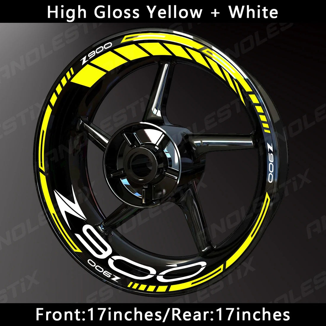 Kawasaki Z900 Wheel Decal Set – Premium Rim Graphics for Bold Styling (MULTIPLE COLOURS)