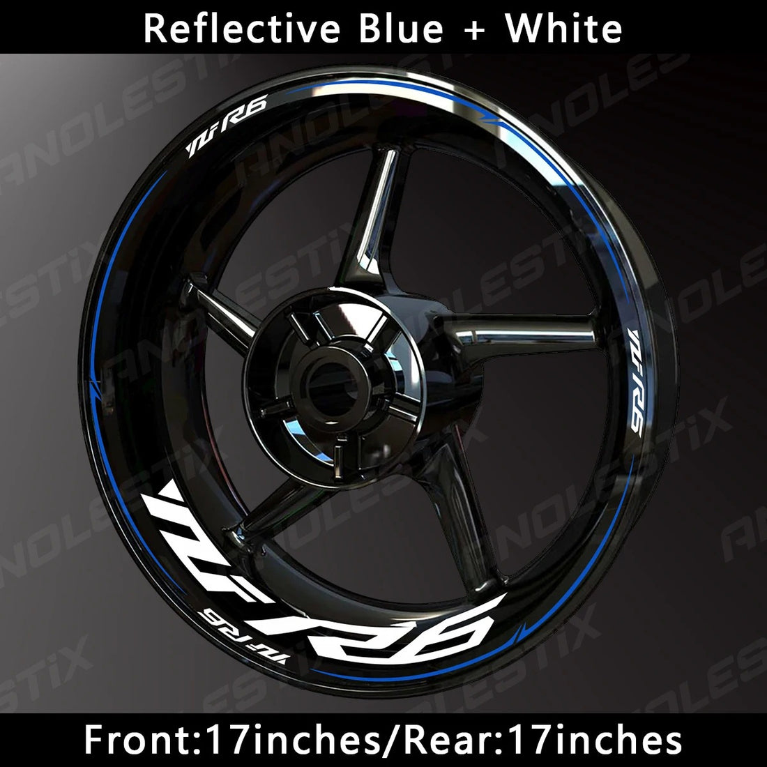 Yamaha R6 Wheel Decal Set – Precision Graphics for Race-Ready Styling (MULTIPLE COLOURS)
